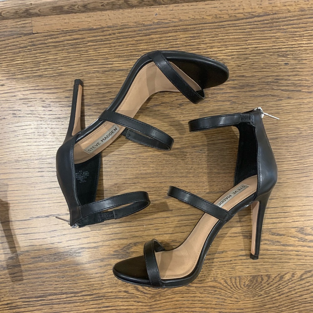 Steve Madden FEELYA Heels - Black